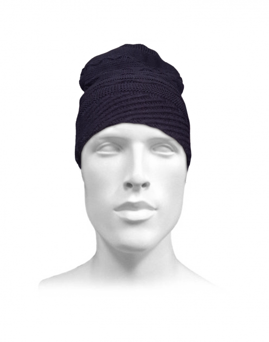 Unisex acrylic  self Designer Cap black